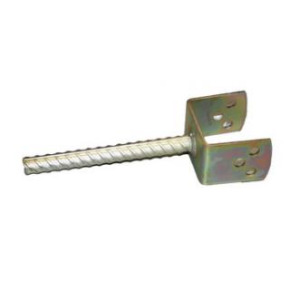 Oszloptartó vas 12x12 betonozható
