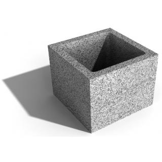 Leier Pillérzsaluzóelem 25 25*25*23 (80 db/#)oszlopzsalu 4,5db/fm 13kg/db