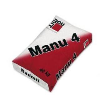 Baumit Manu 4  (Durva Vakolat ) Grob Putz 40kg/zs 16kg/m2/cm