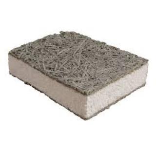 Woodwool EPS-50 fagyapot (heratekta) 50 mm (1,2 m2) ( 50x200)