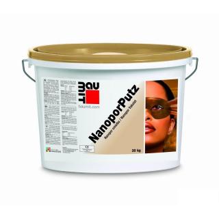 Baumit NanoporTop vékonyvakolat fehér 1,5 mm kapart