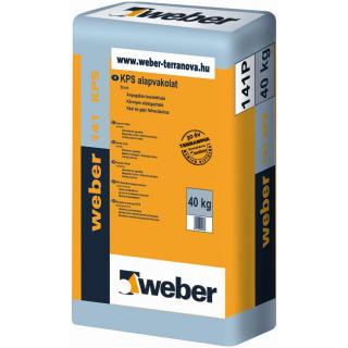 weber 141 KPS Gépi finom alapvakolat 40 kg/zsák TERRANOVA