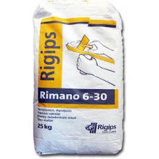 Rigips Rimano 6-30 gipszes vakolat (25kg/zsák)   30 zs/ #