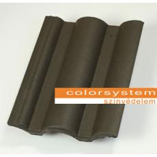 Terrán (Mediterrán) Danubia Colorsystem Antracit alapcserép