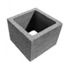 Leier Pillérzsaluzóelem 40 40*40*23 4,5 db/fm, 21 kg/db, 30 db/#  OSZLOPZSALU